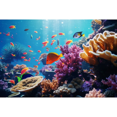 Tableau Avec Des Poissons